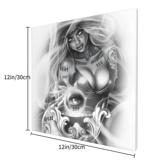Canvas Magic Tattoo Print 12x12in
